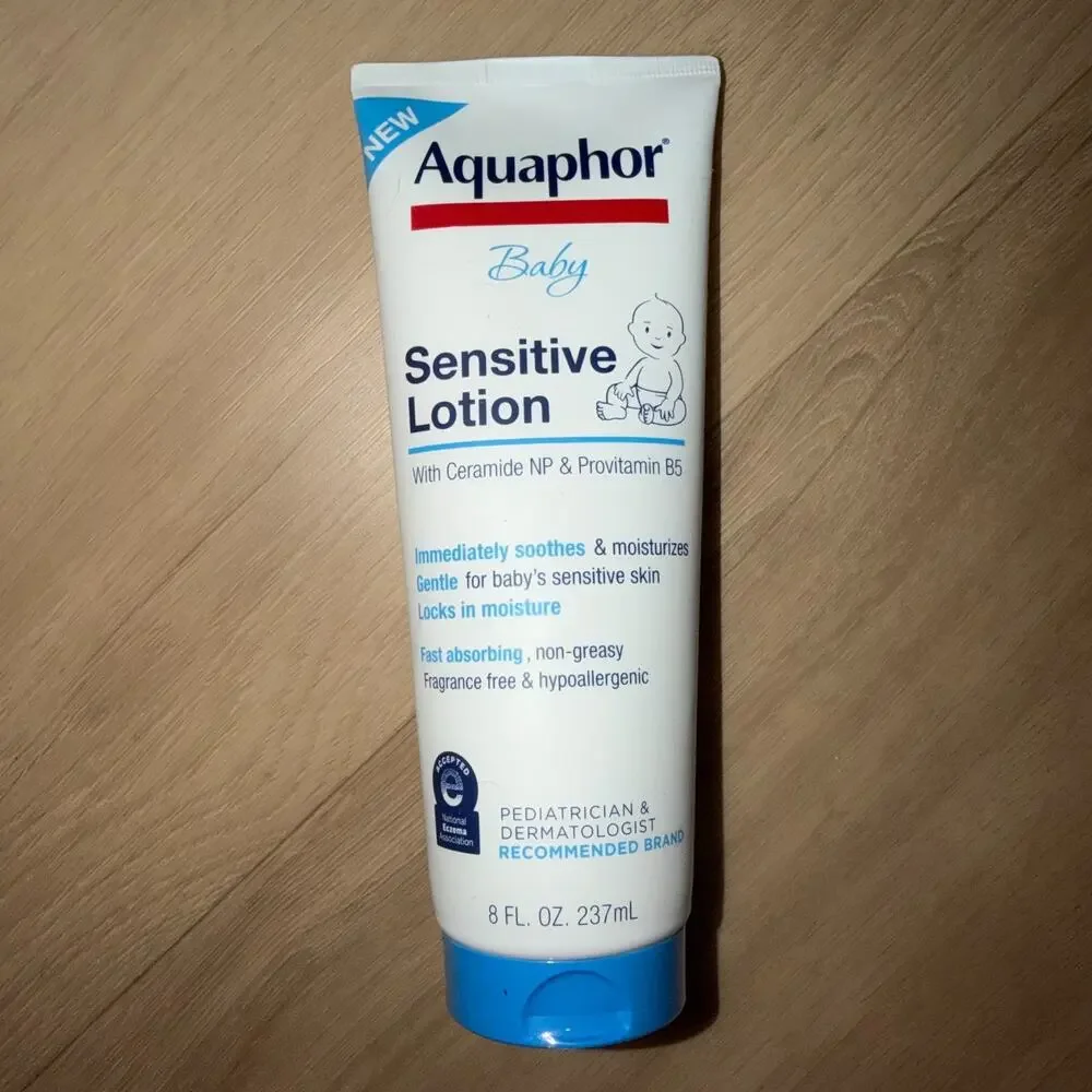 Aquaphor Baby Sensitive Lotion Baby Lotion To Soothe And Moisturize Delicate